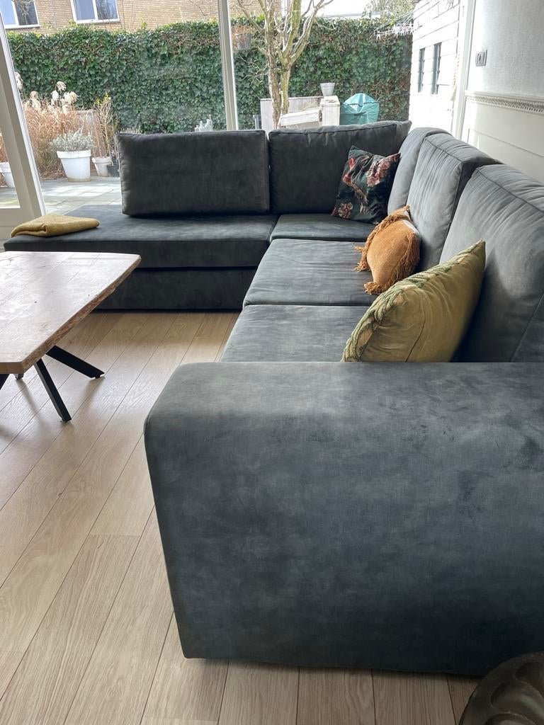 Comfortabele Hoekbank - absolute nieuwstaat, Ophalen, Zo goed als nieuw, Stof