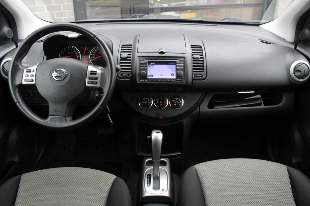 Nissan Note 1.6 Life + / Navigatie / Automaat / Cruise / Tre, Euro 5, Gebruikt, 4 cilinders, Parkeersensor