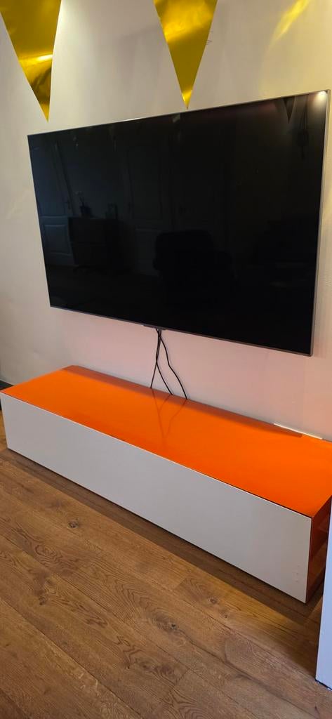 Pastoe Vision design hoogglans kast oranje, Ophalen, Gebruikt, Minder dan 100 cm