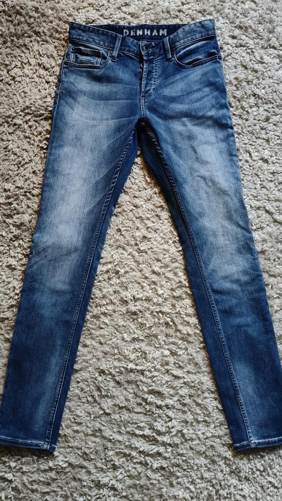 DENHAM " BOLT ", mt 29/34, Kleding | Heren, Ophalen of Verzenden, Zo goed als nieuw, Blauw, W32 (confectie 46) of kleiner