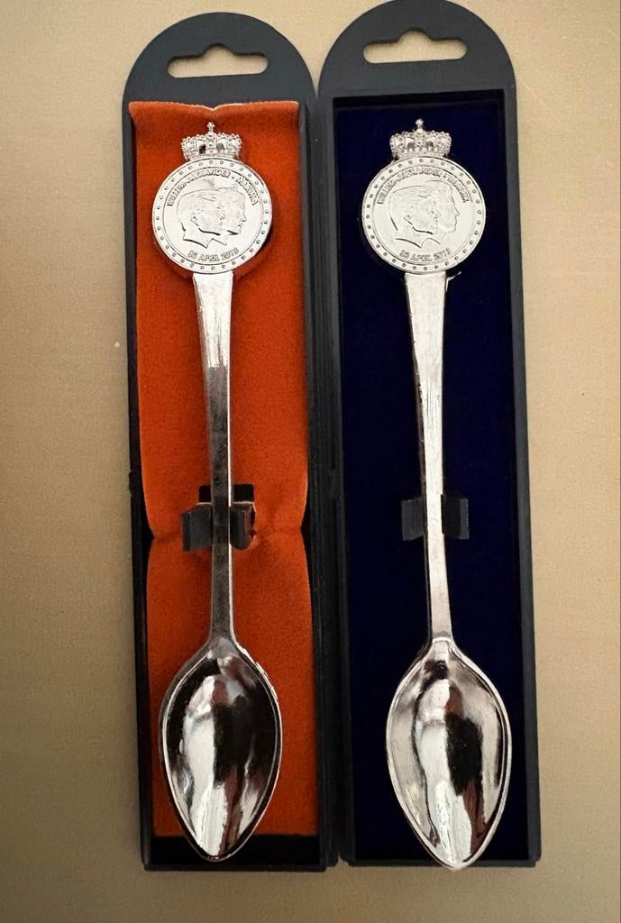 Theelepeltjes kroning koning Willem Alexander, Ophalen of Verzenden