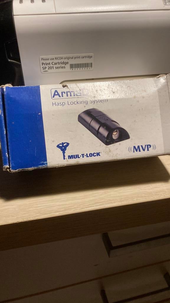 Slot voor achter deuren van bestelbus, Ophalen of Verzenden, Nieuw