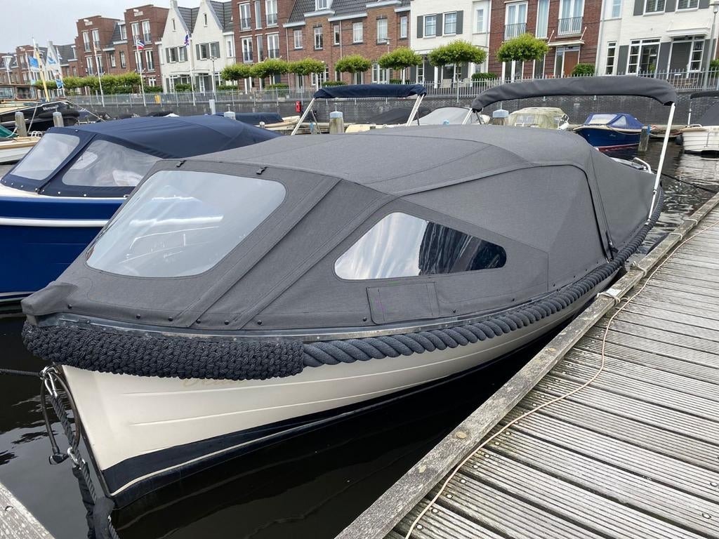 iSloep 735 - Prachtige Crème Sloep met Nieuwe Kap, Ophalen