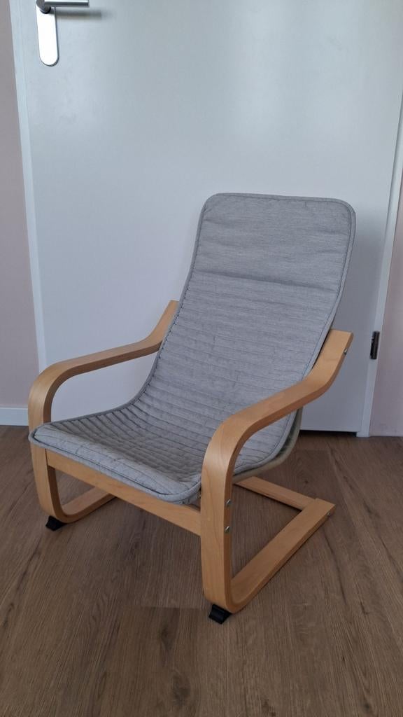 Ikea Poang kinderstoel, Huis en Inrichting, Fauteuils, Ophalen, Gebruikt, Minder dan 75 cm, Scandinavisch