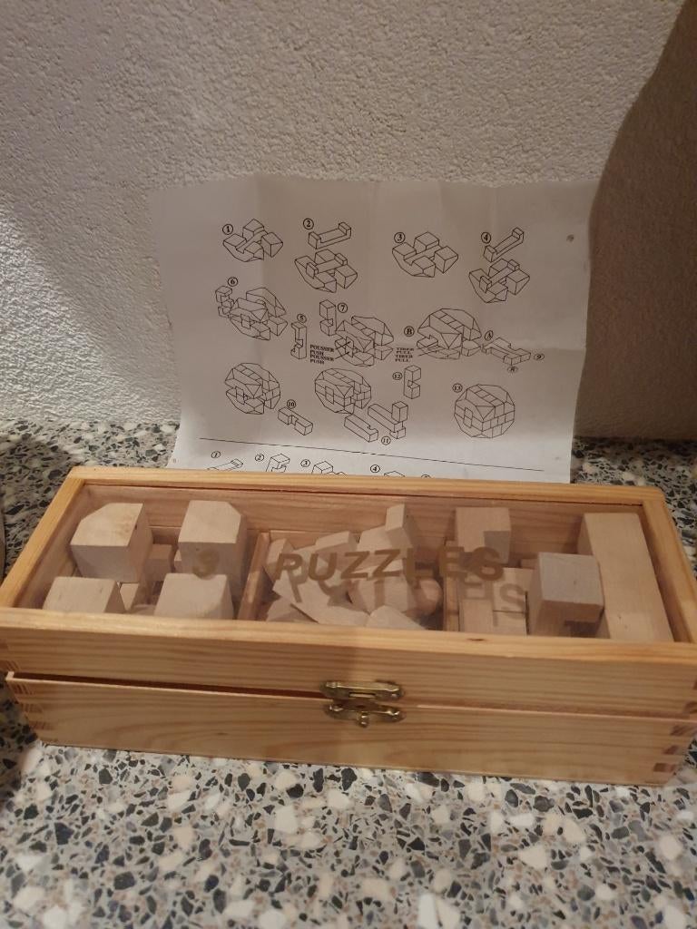 Houten puzzels / Breinbrekers, Ophalen of Verzenden, Zo goed als nieuw, Overige typen