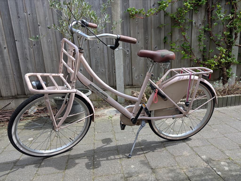 Mooie meisjes Popal fiets 24 inch, Fietsen en Brommers, Fietsen | Meisjes, Ophalen, Gebruikt, 24 inch, Versnellingen