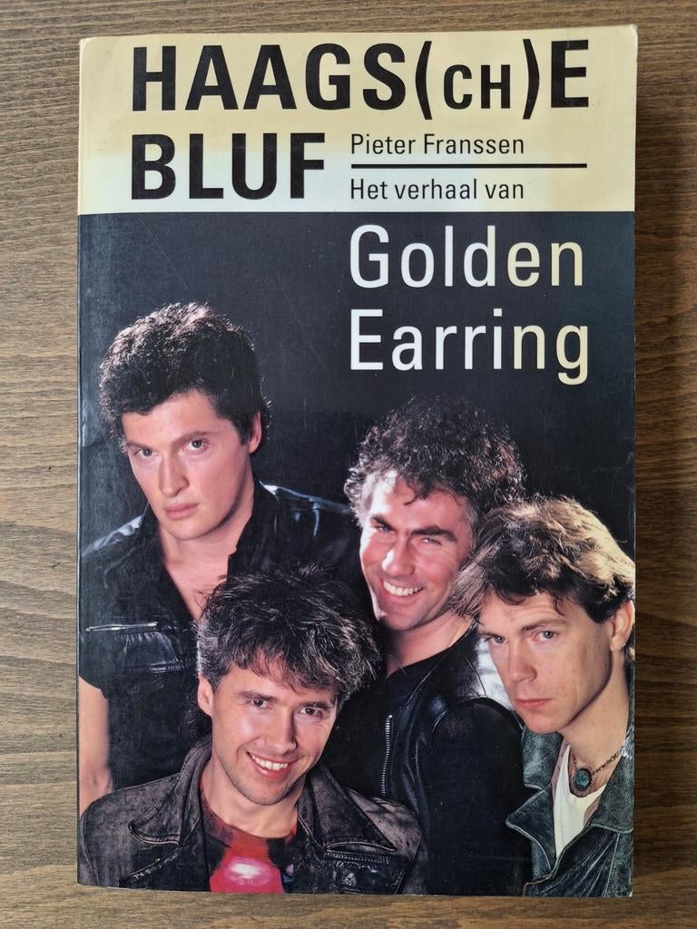 Haags(ch)e bluf -Het verhaal van Golden Earring -P .Franssen, Boeken, Ophalen of Verzenden, Zo goed als nieuw, Artiest, Franssen