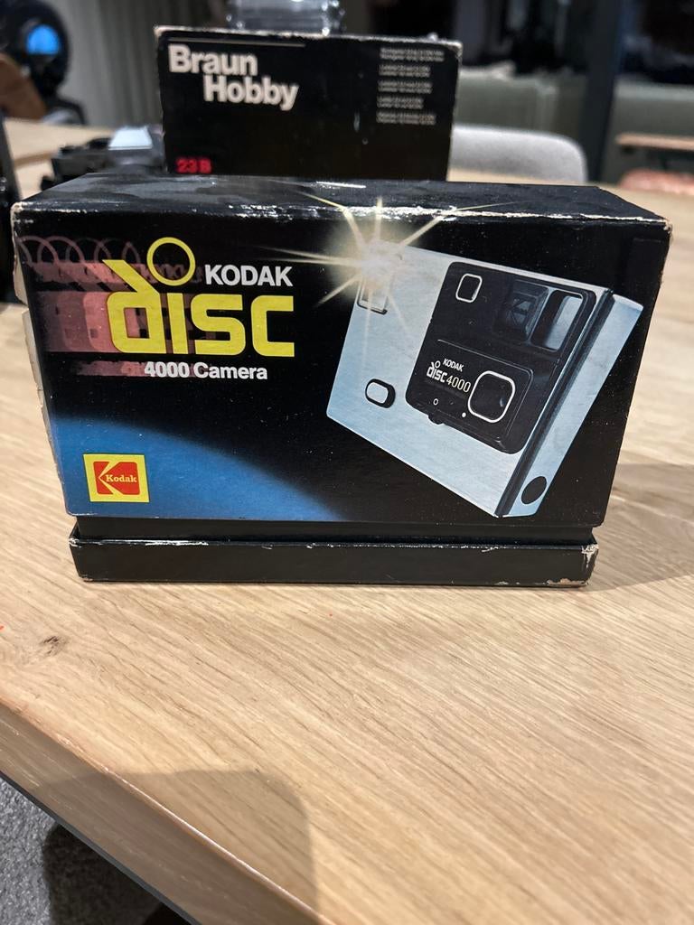 Vintage Kodak Disc 4000 Camera - in doos - nochris 2.0, Audio, Tv en Foto, Fotocamera's Analoog, Ophalen of Verzenden, Nieuw, Compact