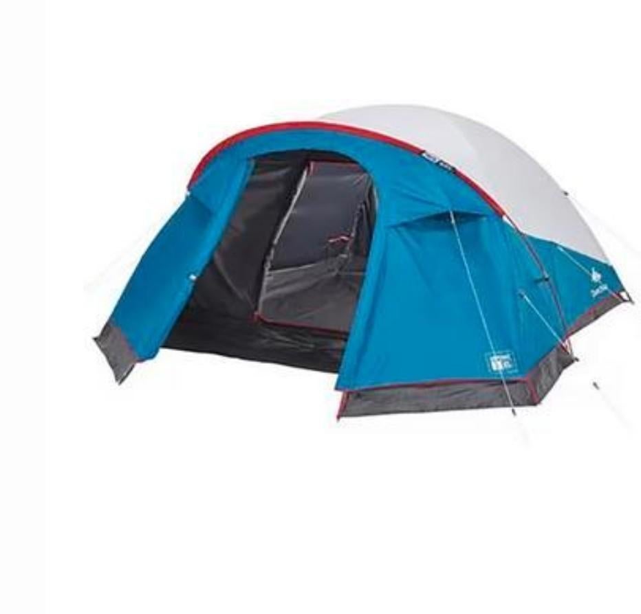 Decathlon bijzettent 3 persoons, Ophalen of Verzenden, Zo goed als nieuw, Tot en met 3