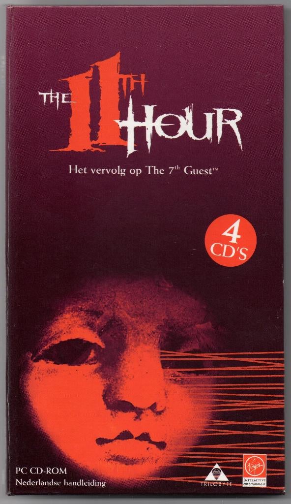 PC CD-ROM The 11th Hour, Spelcomputers en Games, Games | Pc, Avontuur en Actie, Gebruikt, Vanaf 18 jaar, 1 speler