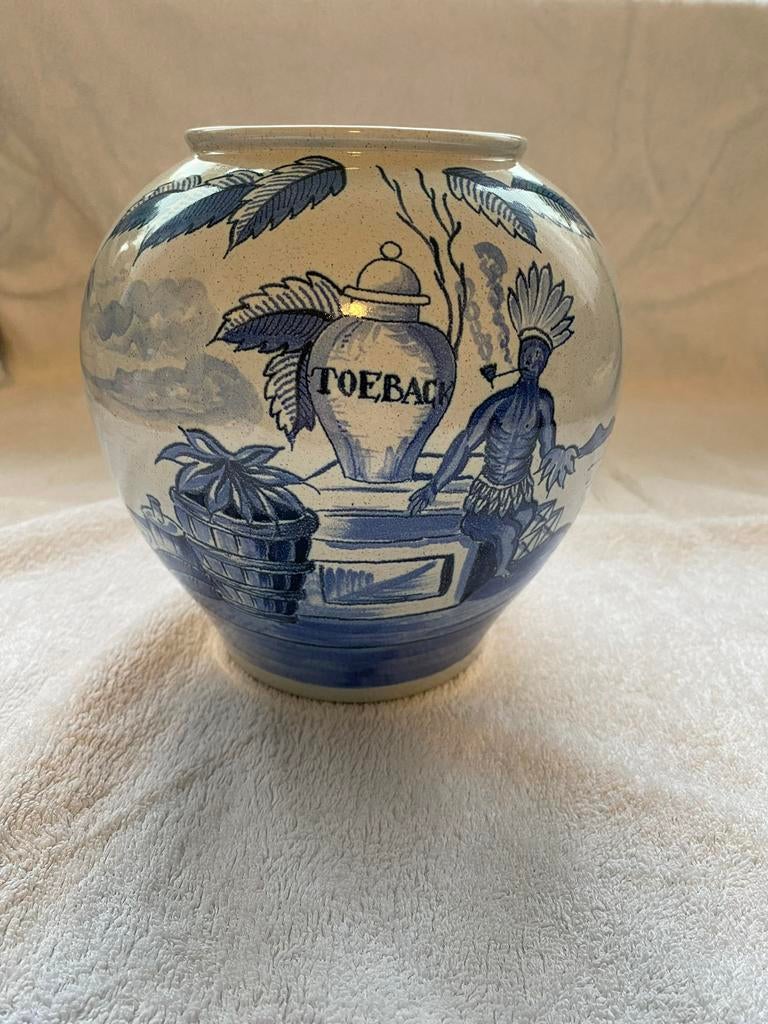 Ouderwetse tabaks pot zonder deksel, Antiek en Kunst, Antiek | Vazen, Ophalen