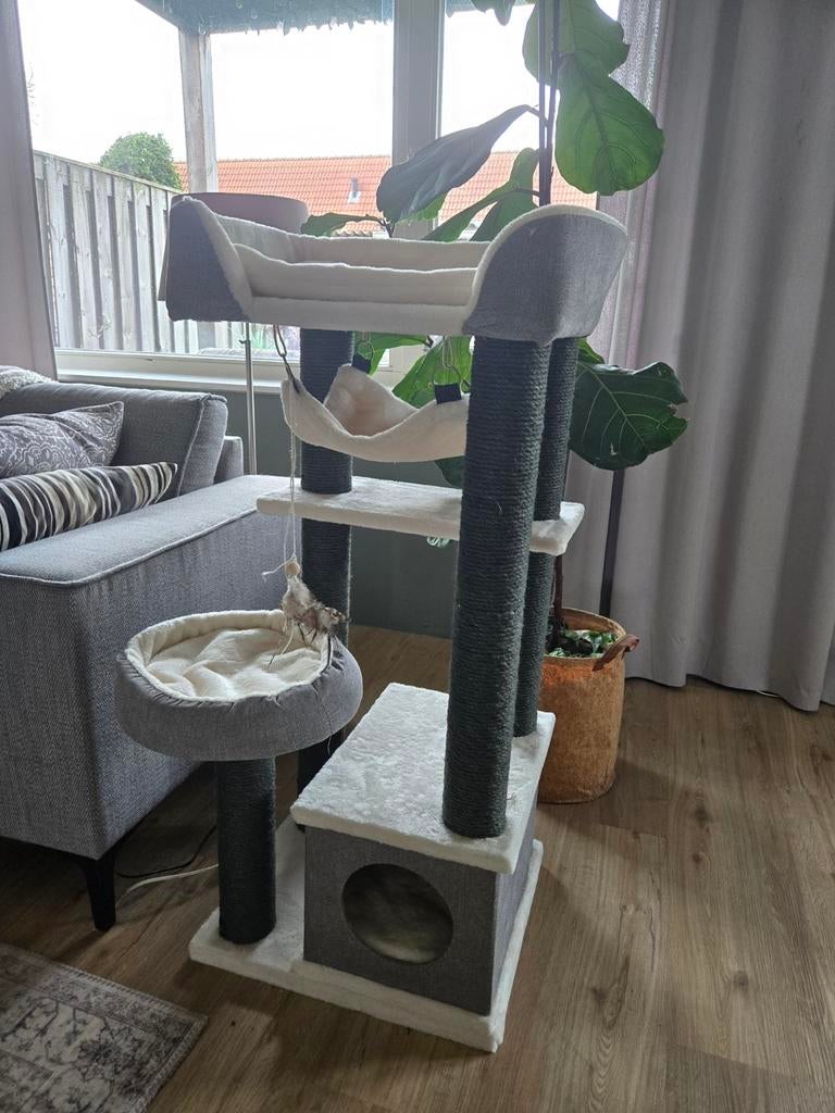 Nieuwe krabpaal, Ophalen, Krabpaal