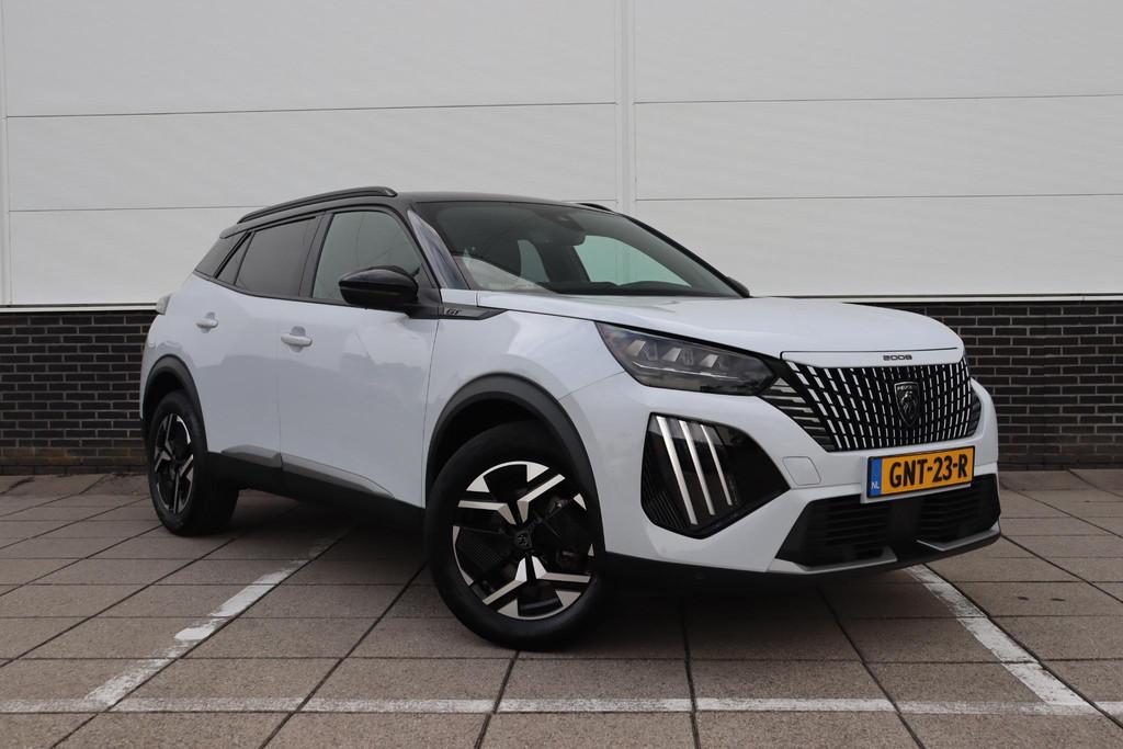 Peugeot 2008 1.2 Hybrid 136 GT Automaat / Keyless / Camera /, Stof, Gebruikt, Euro 6, 1199 cc