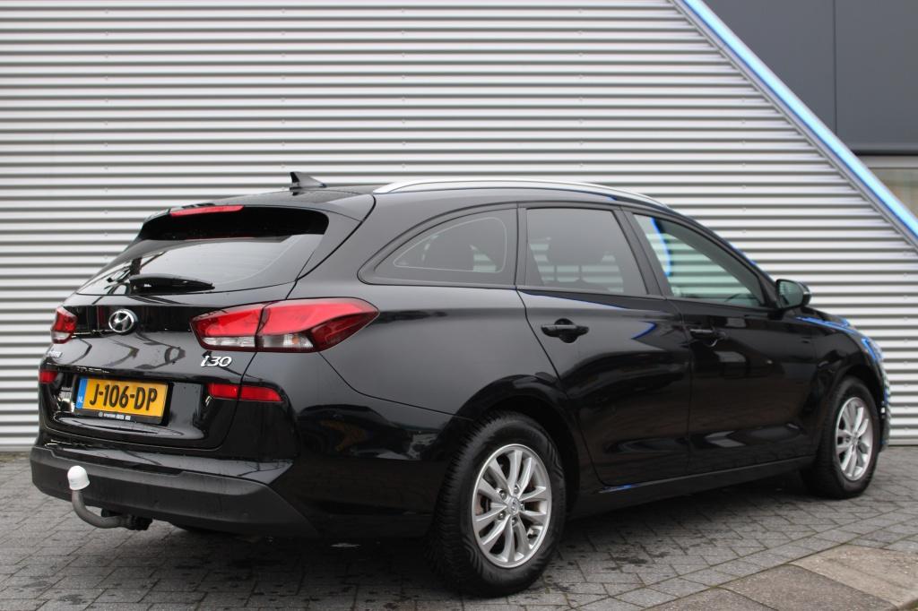 Hyundai i30 Wagon 1.0 T-GDI Comfort Navi | Clima | Org NL |, Voorwielaandrijving, Stof, Gebruikt, Zwart
