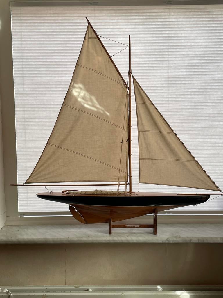 Prachtig houten zeilboot model - Klassieke uitstraling, Ophalen, Gebruikt, Groter dan 1:32, Overige merken