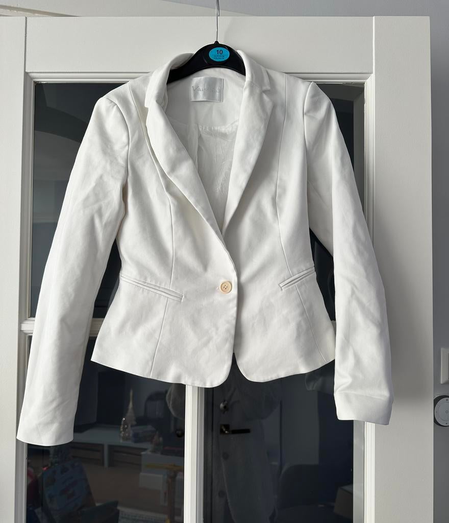 Nieuwe witte blazer / colbert Vanilia maat 34, Wit, Nieuw, Ophalen of Verzenden, Jasje