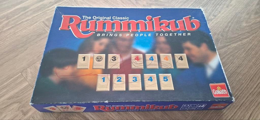 Rummikub classic / original, Een of twee spelers, Ophalen of Verzenden, Gebruikt, Goliath