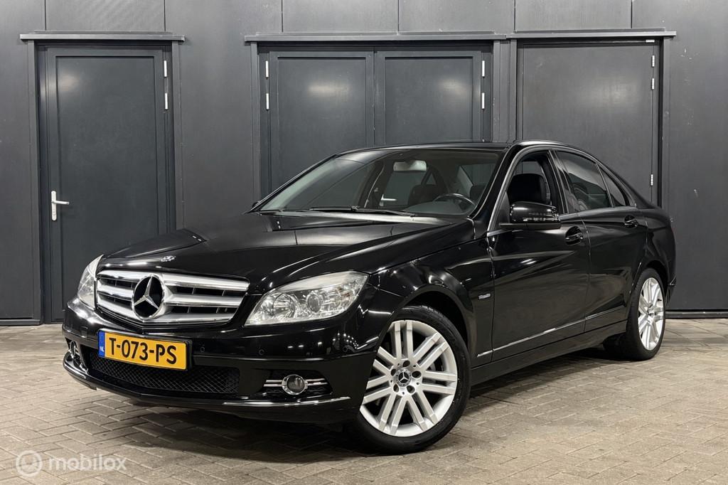 Mercedes C-klasse 200 CGI BlueEFFICIENCY Avantgarde Netjes!, Automaat, Euro 5, Achterwielaandrijving, 4 cilinders