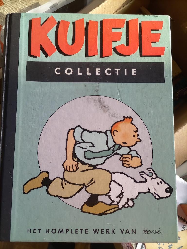 Kuifje opbergboek, Eén stripboek, Ophalen of Verzenden, Zo goed als nieuw