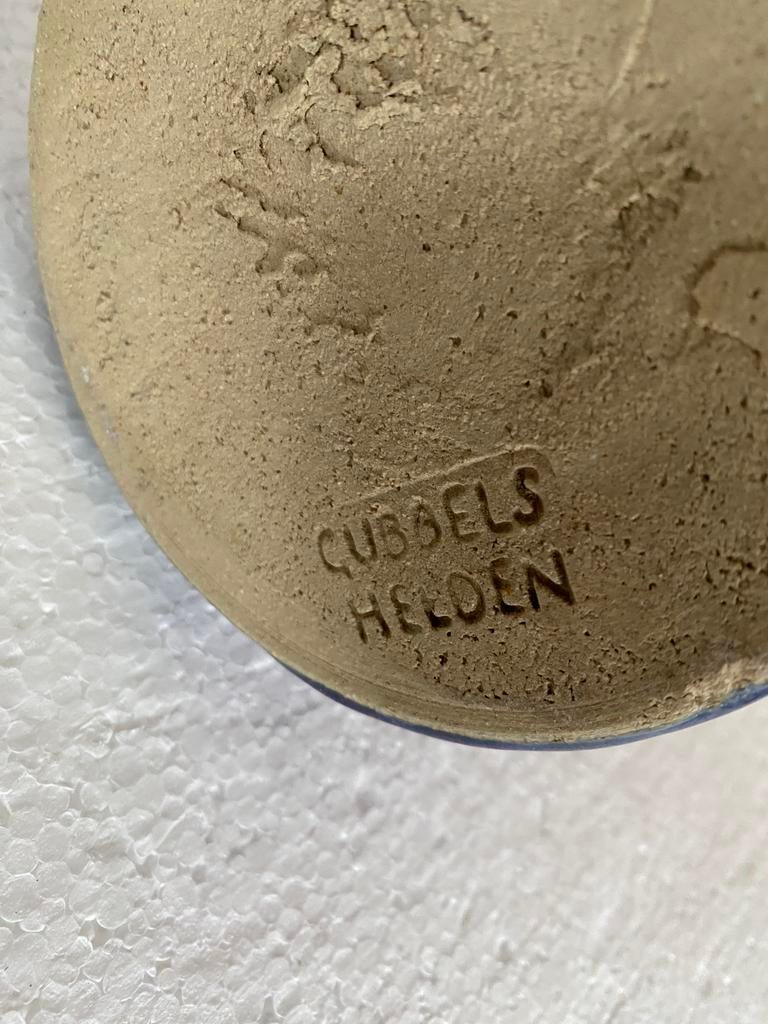 Gubbels Helden keramiek vaas , jaren 70, Gubbels, Gebruikt, Overige kleuren, Aardewerk of Porselein