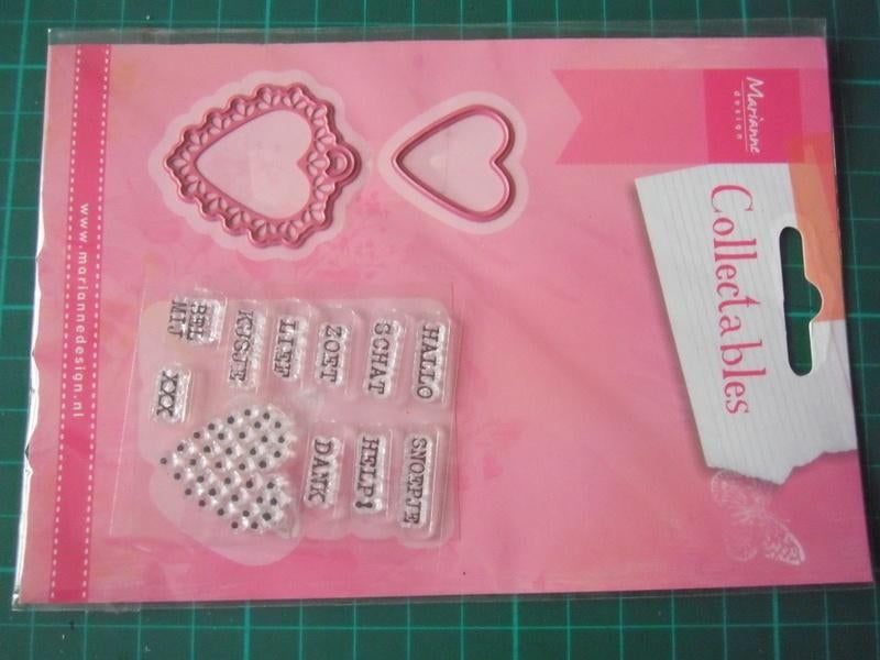 Nieuwe snijmallen + stempels Marianne Collectables - COL1306, Ophalen of Verzenden, Nieuw, Overige thema's, Pons of Mal