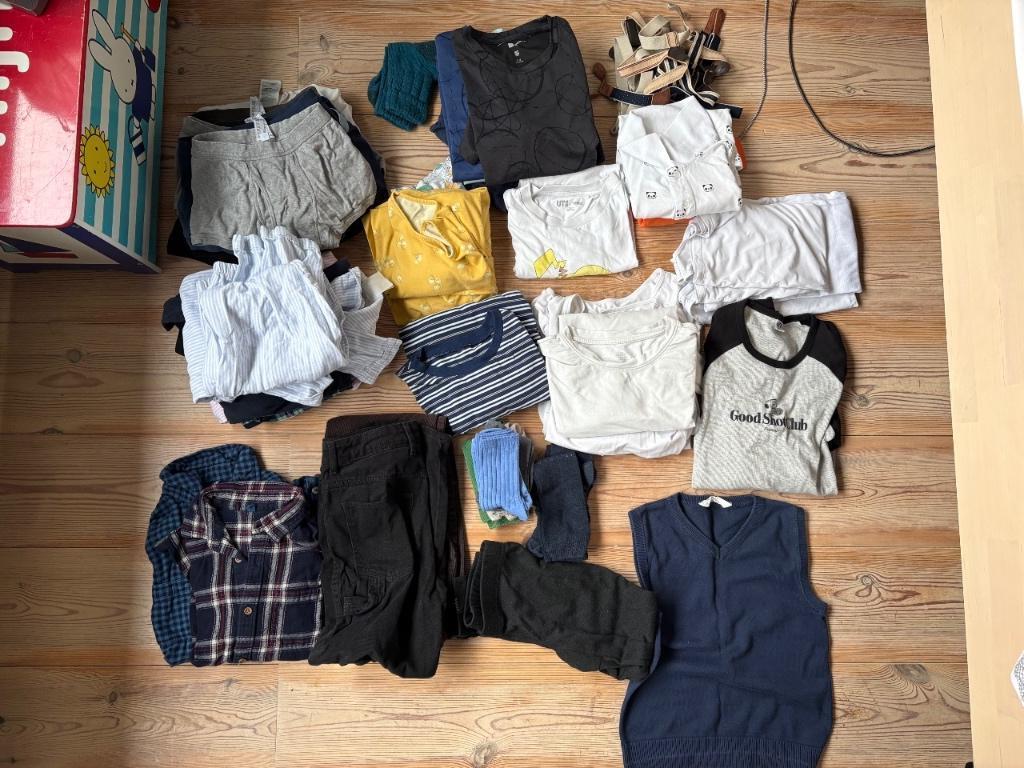 Stapel Kleren 9-10 Uniqlo/HM, Kinderen en Baby's, Ophalen of Verzenden, Zo goed als nieuw, Maat 146