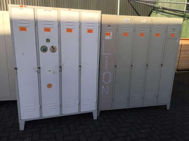 lockers garderobekasten, Ophalen, Gebruikt, Niet ingevuld, --