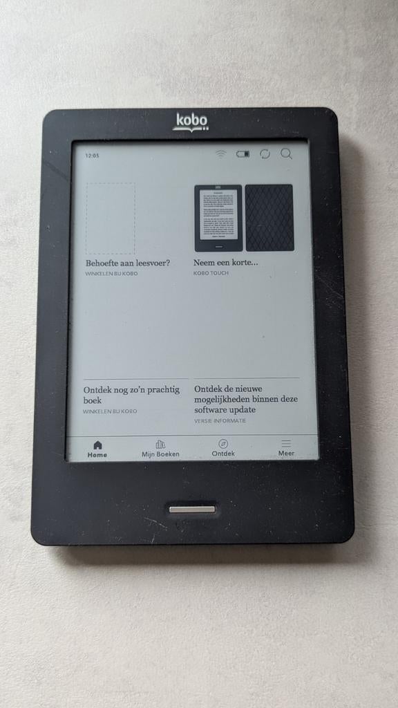 Kobo touch zwart, Ophalen of Verzenden, Touchscreen