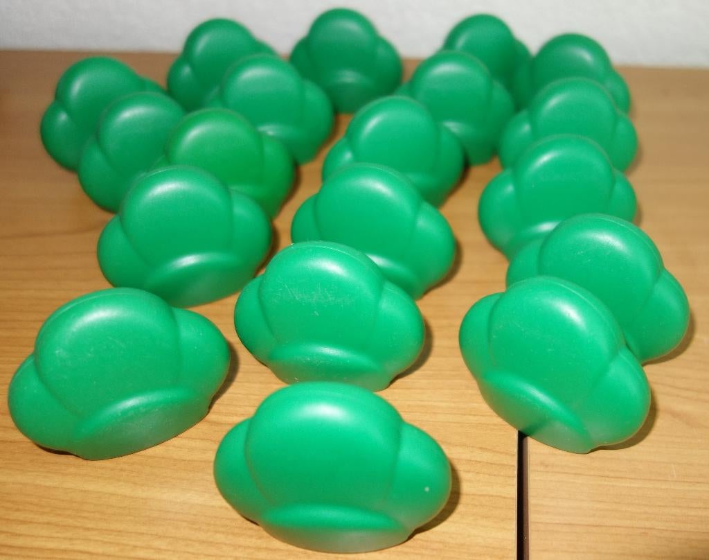 Vintage duplo bladeren/struik, Ophalen of Verzenden, Zo goed als nieuw, Losse stenen, Duplo