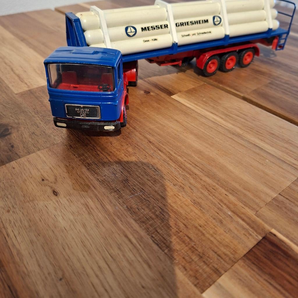 MESSER GRIESHEIM GAS TANK TR & MAN CONRAD CBN .NETJES., Verzenden, Zo goed als nieuw, Bus of Vrachtwagen, Conrad