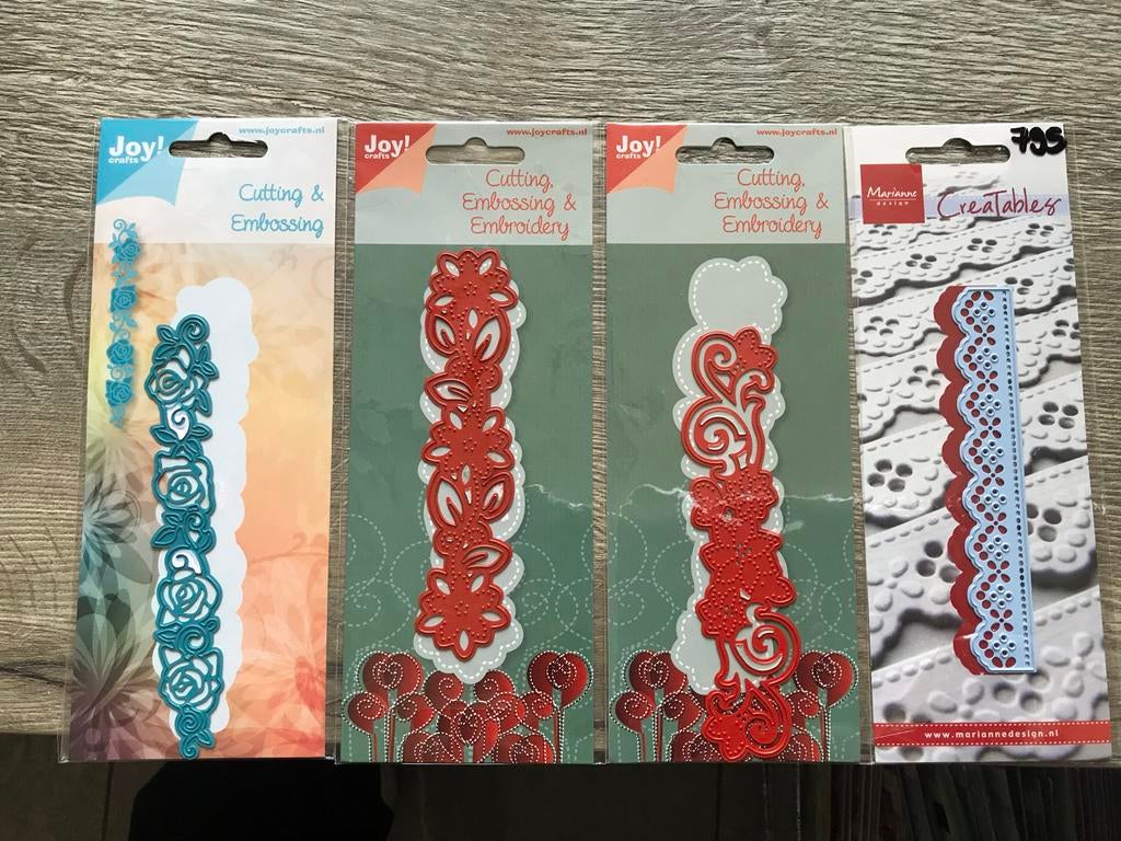 Diverse Embossing & Uitsnijmallen voor Knutselprojecten, Ophalen, Nieuw, Gereedschap of Toebehoren