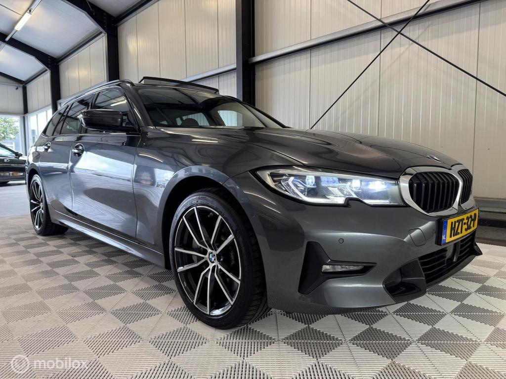 BMW 3-serie Touring 330e Sportline | Leer | HUD | Pano | ACC, 1998 cc, Achterwielaandrijving, Gebruikt, 4 cilinders