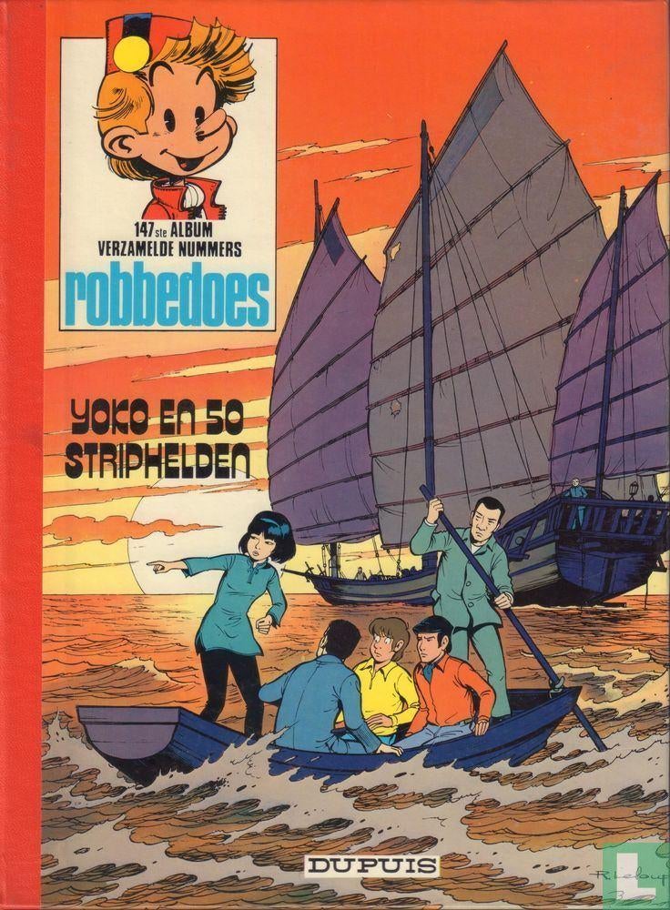 Robbedoes /147e album verzamelde nummers 1978, Gelezen, Eén stripboek, Ophalen of Verzenden, Robbedoes