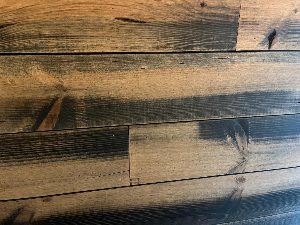 Partij grenen planken Huile Gris 20x177 , 2 kleuren geolied, Ophalen of Verzenden, Nieuw, 75 m² of meer, Parket