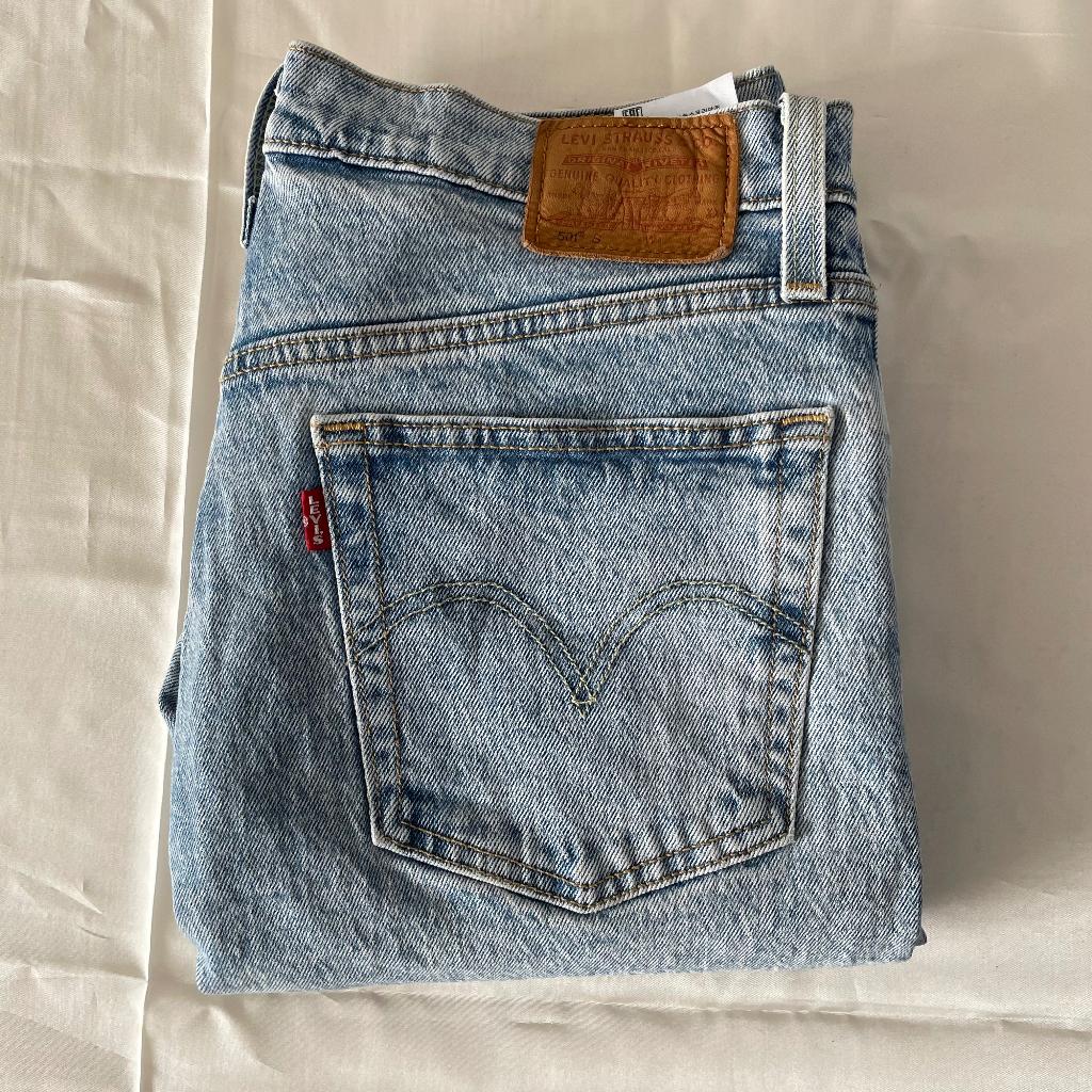 Levi Jeans 501 Big E – W26 L28., Blauw, Overige jeansmaten, Ophalen of Verzenden, Zo goed als nieuw