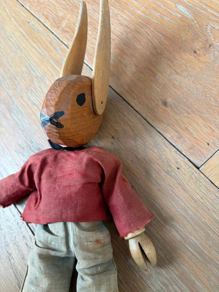 1945 houten haas, Antiek en Kunst, Ophalen of Verzenden