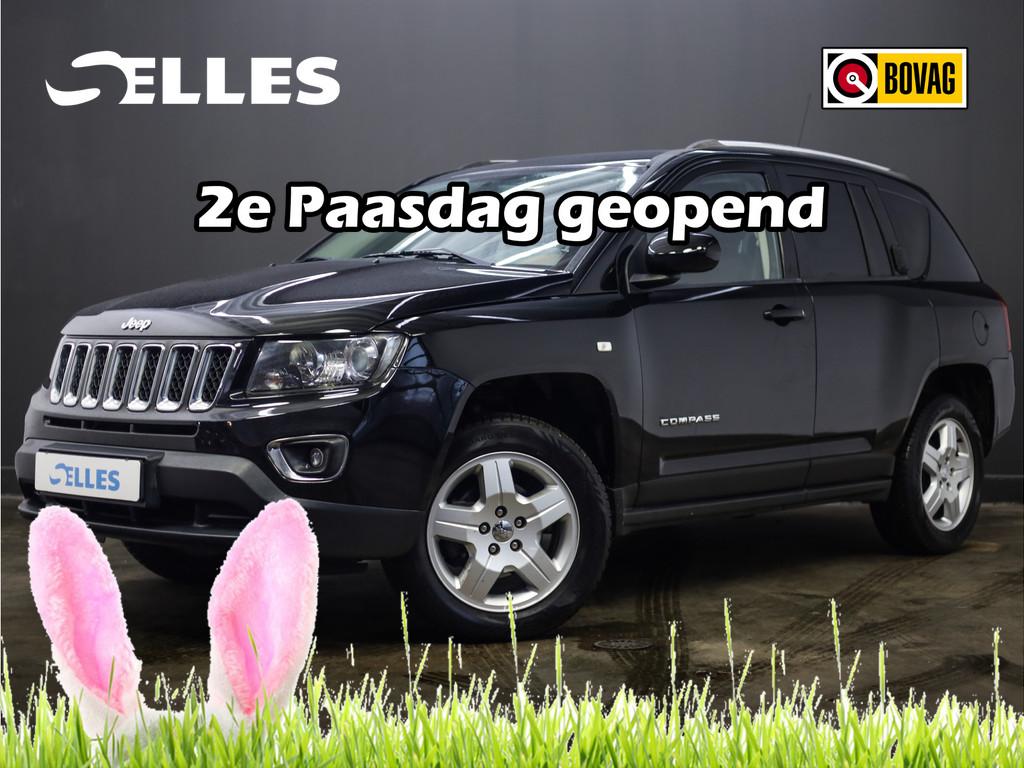 Jeep Compass 2.0 North Business Edition | Navigatie | Camera, 1998 cc, 450 kg, Gebruikt, Leder en Stof