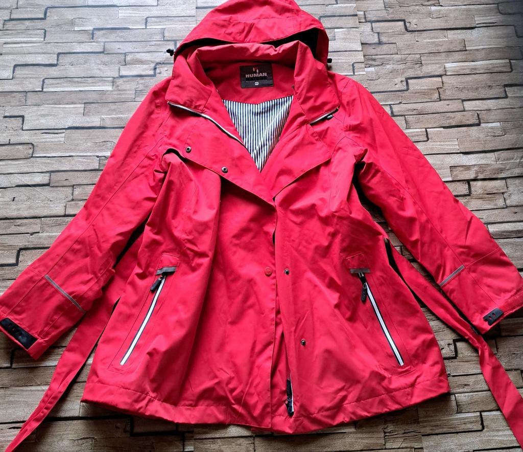 Human Nature- als nieuw, sportieve outdoor zomerjas, mt. 48, Verzenden, X, Human Nature, Rood
