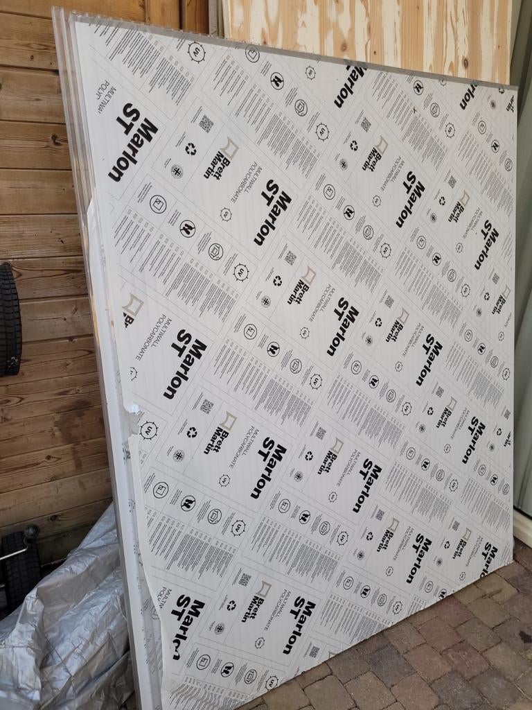 Kanaalplaten 125x150 helder, Ophalen, Nieuw, Overige materialen, Minder dan 4 cm