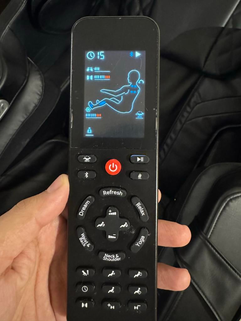 Luxe Massagestoel met uitgebreide opties, Ophalen of Verzenden, Gebruikt, Massagestoel of Kussen