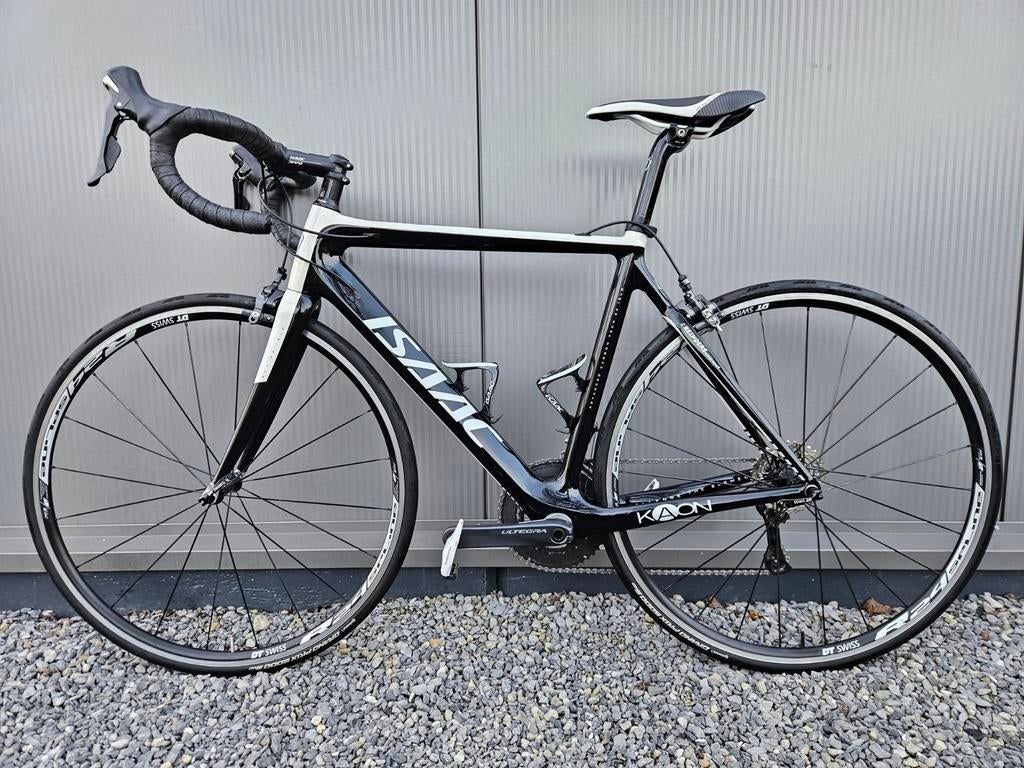 Isaac Kaon carbon racefiets - Shimano Ultegra 2x11 - 52cm, 28 inch, Carbon, 49 tot 53 cm, Zo goed als nieuw