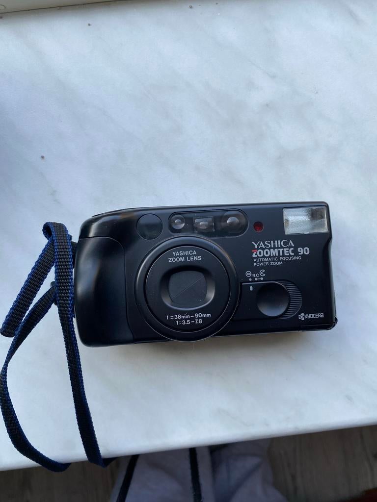 Yashica Zoomtec 90 compacte 35mm filmcamera, Ophalen, Gebruikt, Compact, Overige Merken