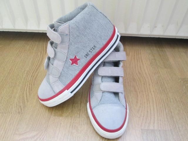 Converse One star sneakers grijze sweatstof maat usa 4/36, Kleding | Dames, Schoenen, Verzenden, Converse, Grijs, Sneakers of Gympen