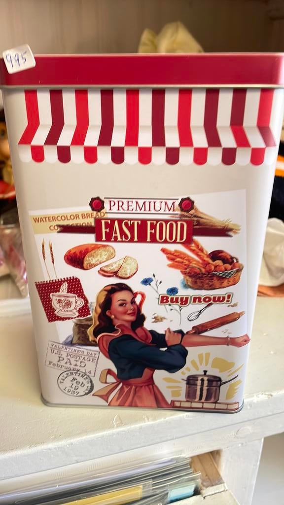 Blik/ trommel, Verzamelen, Blikken, Ophalen of Verzenden, Zo goed als nieuw, Overige