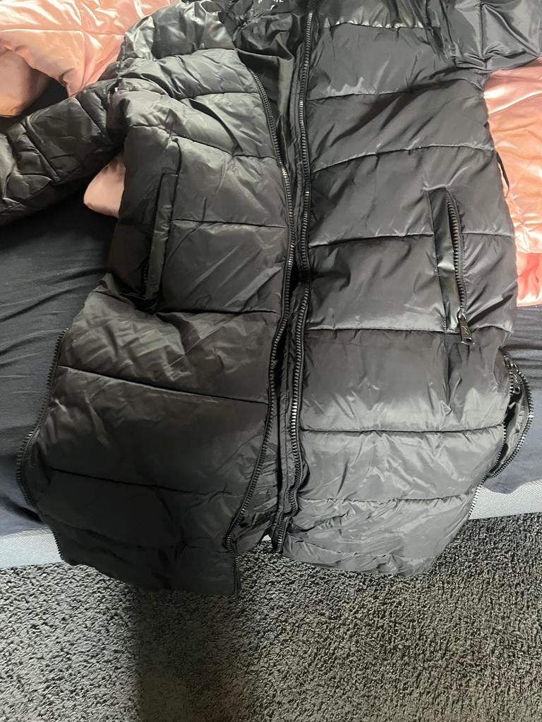 Winterjas nikkie, Kleding | Dames, Jassen | Winter, Ophalen, Zo goed als nieuw, Maat 38/40 (M), Zwart