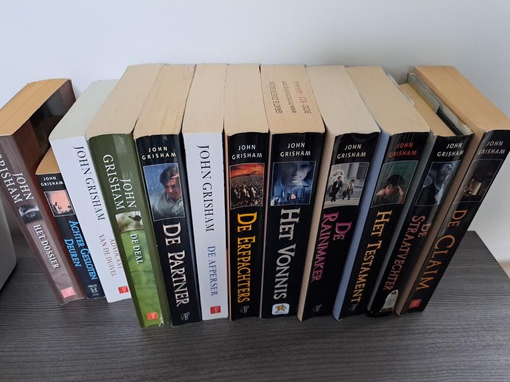 John Grisham Boeken Collectie, Ophalen of Verzenden, Gelezen, John Grisham, Nederland