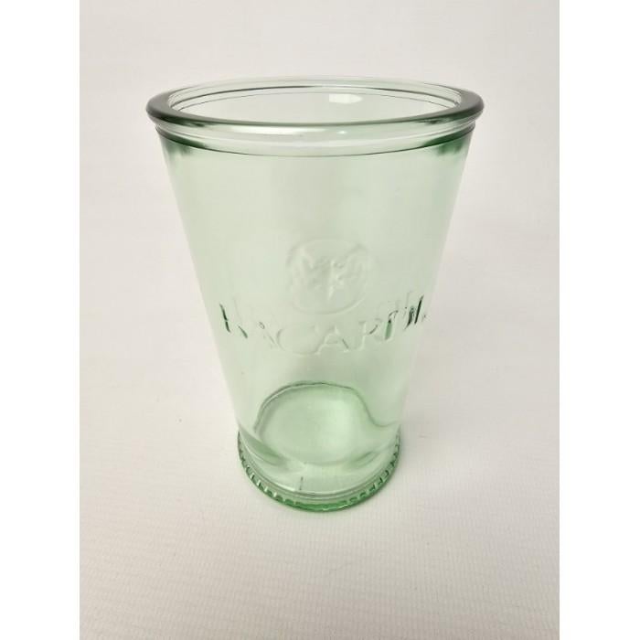 # Bacardi rum glas groenig model 13, Ophalen of Verzenden, Gebruikt, Borrel- of Shotglas