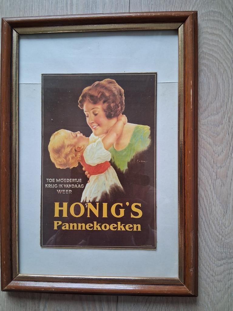 Honig's pannekoeken, Ophalen of Verzenden, Kaart, Foto of Prent