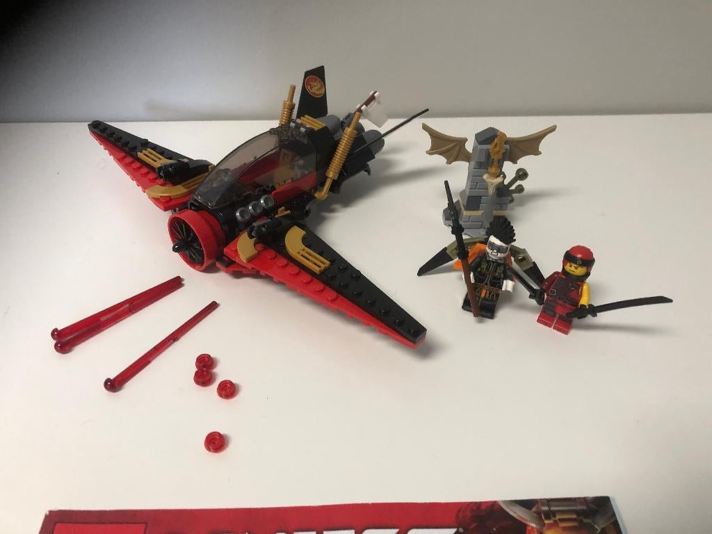 Lego Ninjago 70650  Destiny's wing - compleet, Ophalen of Verzenden, Zo goed als nieuw, Complete set, Lego