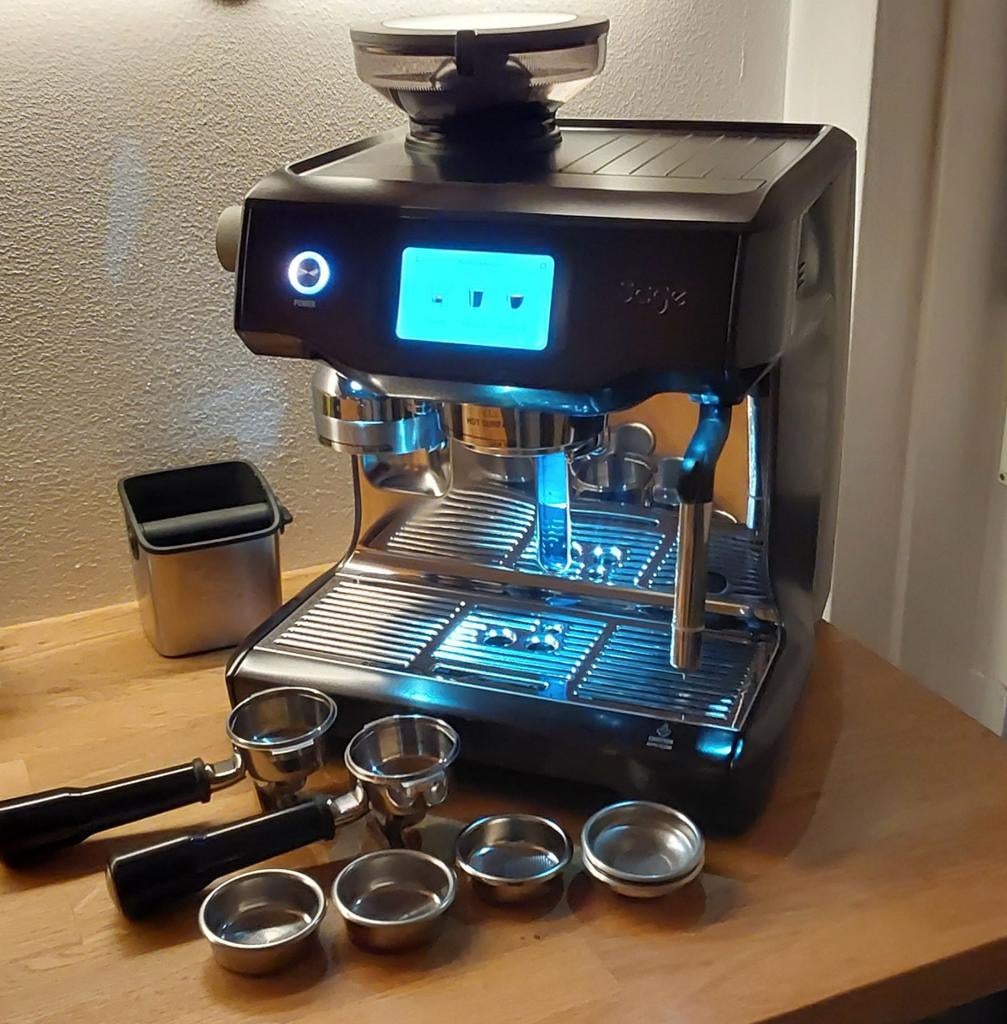 Sage Oracle Touch 9md oud, Witgoed en Apparatuur, Koffiezetapparaten, Ophalen of Verzenden, Zo goed als nieuw